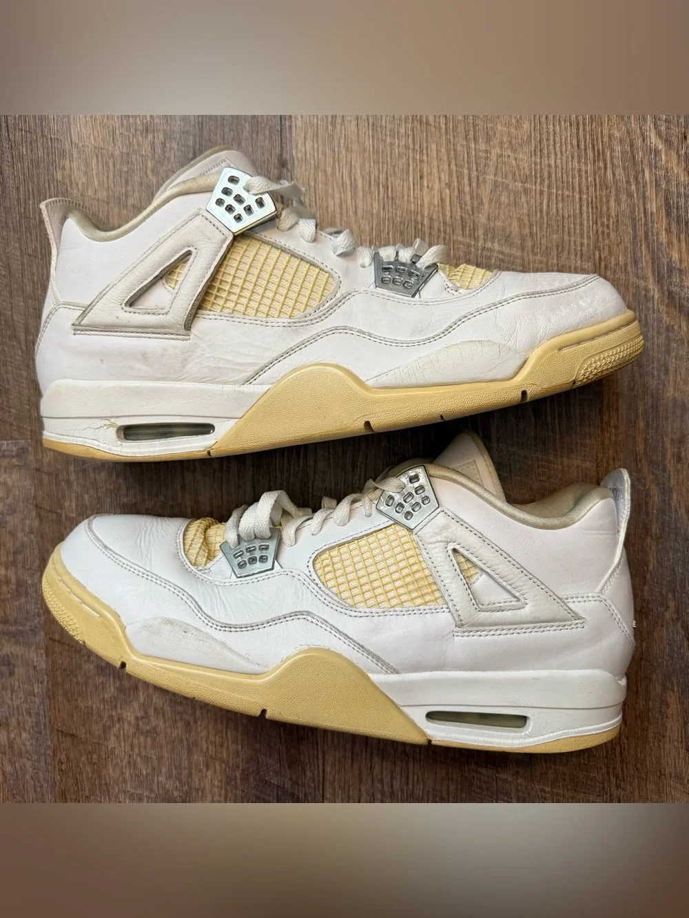 Nike Air Jordan 4 IV Retro Pure Money 2017 White Men’s Size 14 Sneakers Shoes